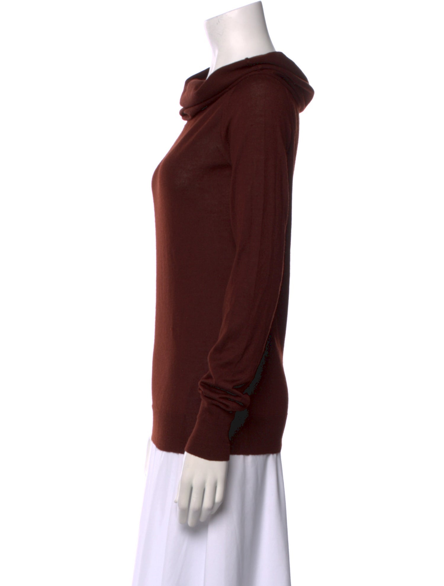 Hermès Cashmere Cowl Neck Sweater